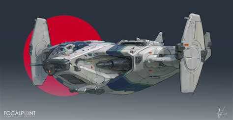 ArtStation - In Class Demo - Spaceship sketches!