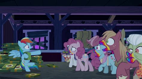 Image - Zombie ponies cornering Rainbow Dash S6E15.png | My Little Pony Friendship is Magic Wiki ...