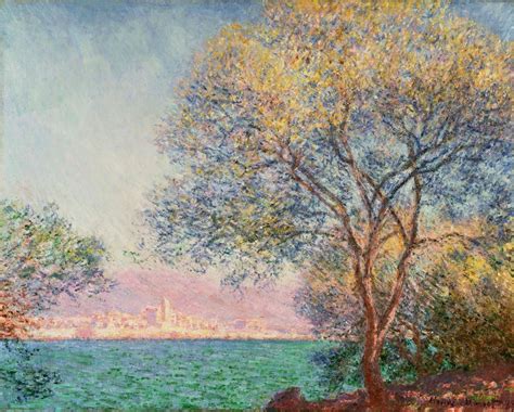 Claude Monet - Antibes in the Morning (1888) | Pinturas de monet, Arte em pintura, Claude monet