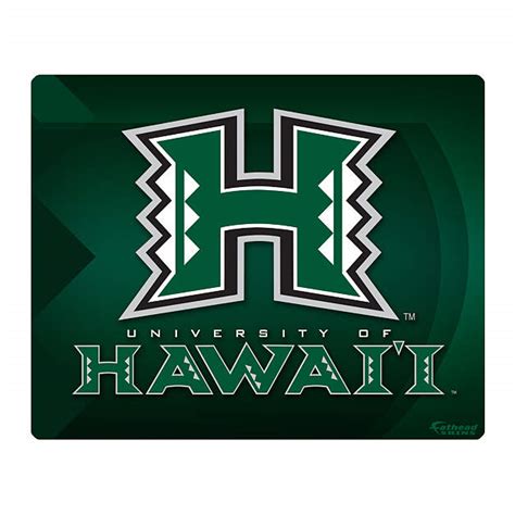 Hawaii Warriors Logo 15/16" Laptop Skin | Shop Fathead® for Hawaii Warriors Device Skins