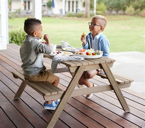 Indio Outdoor Kids Picnic Table | Pottery Barn Kids