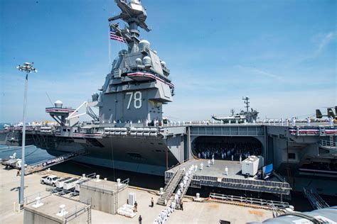 US Navy Gerald R. Ford aircraft carrier doesn't have urinals - Business Insider