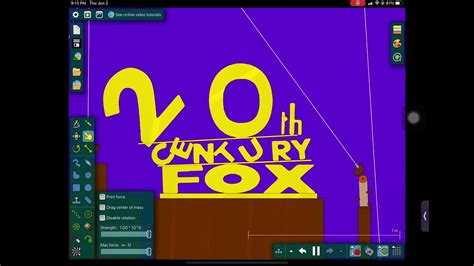 20th Century Fox Destroyed - Algodoo - YouTube