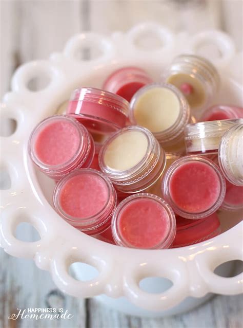 10-Minute DIY Lip Balm - Happiness is Homemade