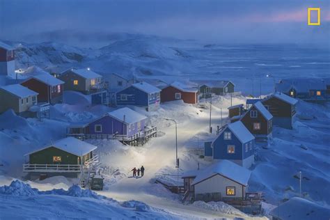 Dreamlike shot of Greenland village wins 2019 Nat Geo Travel Photo Contest