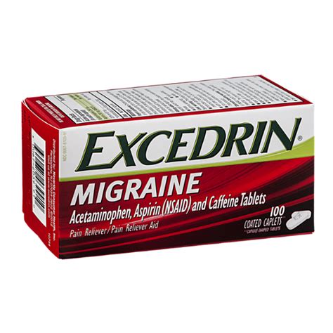 Excedrin Migraine Caplets - 100 CT Reviews 2019