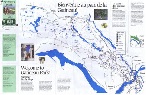 Gatineau Park Topographical Maps