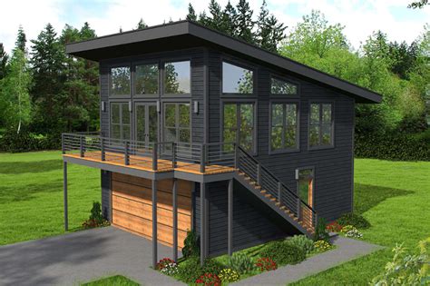 House Plan 940-00198 - Modern Plan: 650 Square Feet, 1 Bedroom, 1 ...