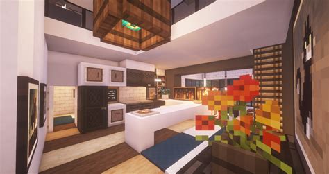 Minecraft House Interior Design Ideas - +19 Cool Minecraft Interior Designs 2022 | Bodewasude