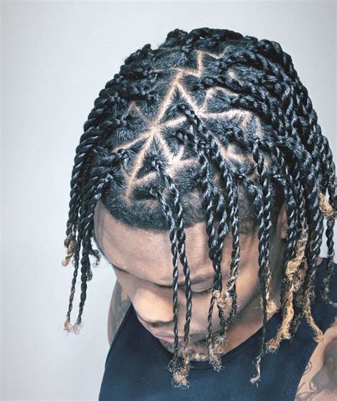 Triangle part 2 Strand twist | Two strand twist hairstyles, Mens twists hairstyles, Twist braid ...