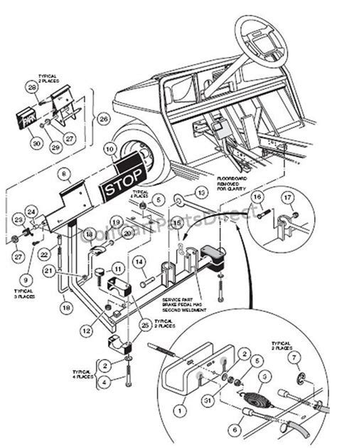 2001 Club Car Parts Diagram