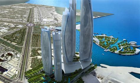 Etihad Towers, The Best Commercial Building in The World - Traveldigg.com