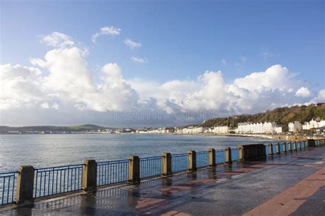 Douglas Bay and Promenade Isle of Man Stock Photo - Image of promenade ...