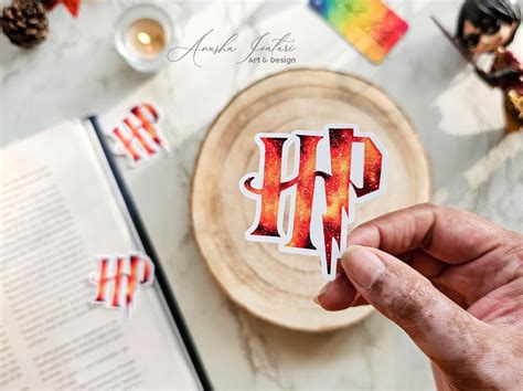 Hogwarts Harry Potter Logo Sticker | Potterhead Stickers – Anusha Ivaturi Art & Design