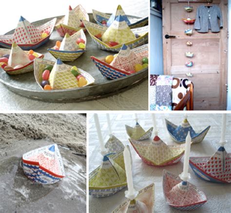 Rafa-kids : Party decoration/ paper boats by Jurianne Matter