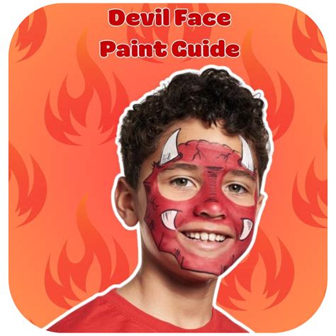 Devil Easy Step-by-Step Face Painting Guide | Art & Hobby