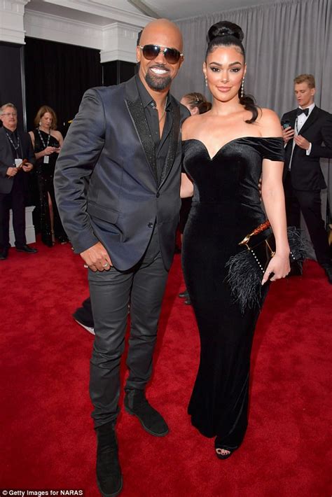 Grammys 2018: Shemar Moore takes date Anabelle Acosta | Daily Mail Online