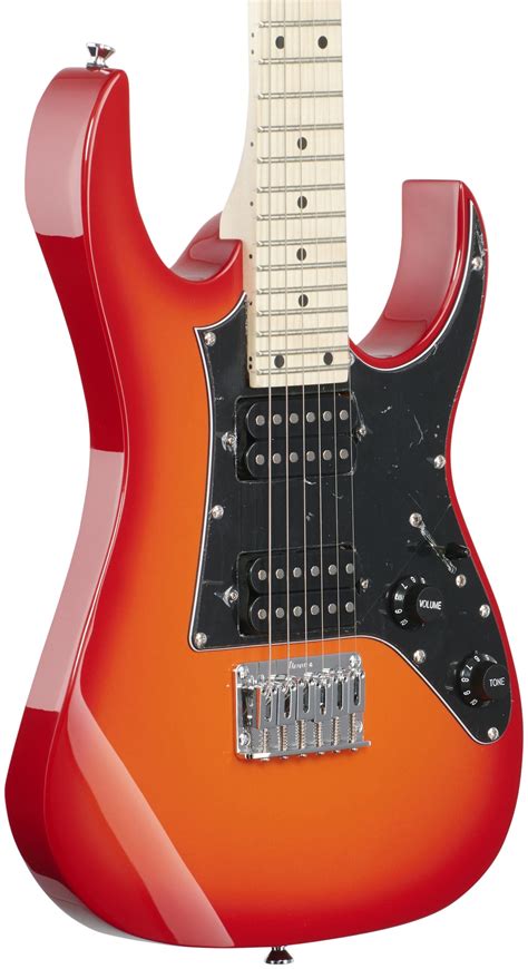 Ibanez GRGM21M Mikro Electric Guitar, Orange Burst