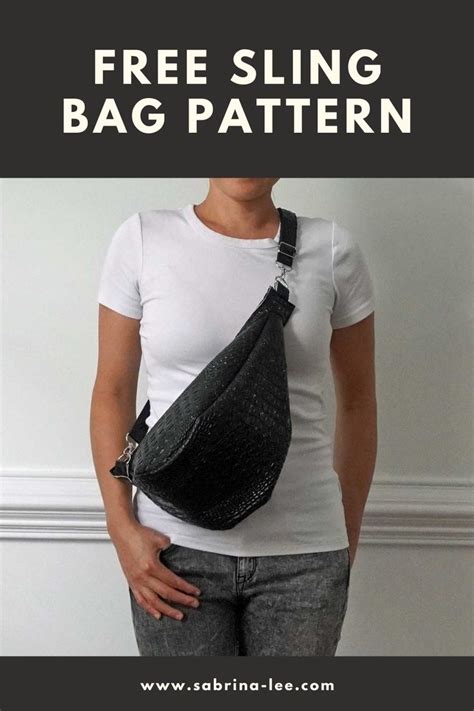 Free Pattern: Banana Sling Bag | Sling bag pattern, Bag pattern ...