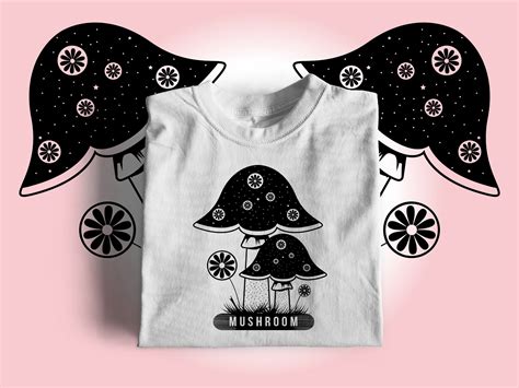 Mushroom T-shirt Design. by Rahima begum on Dribbble