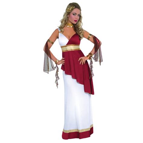 Free-shipping-Womens-Adult-Greek-Roman-Goddess-Toga-Empress-Fancy-Dress ...