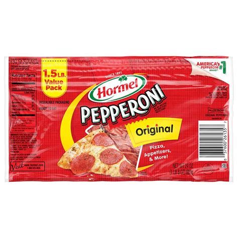 HORMEL™ Pepperoni Rebanado - Hormel Foodservice International | Mexico Hormel Foodservice ...