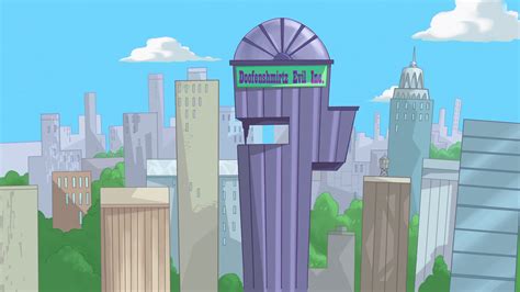 Doofenshmirtz Evil Inc. in Phineas and Ferb - Fonts In Use