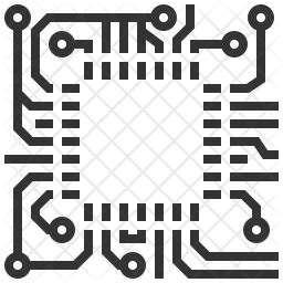 Pcb Icon - Download in Line Style