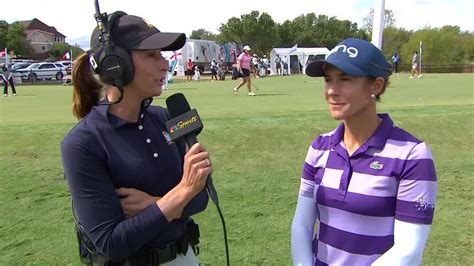 Azahara Munoz First Round Interview | 2023 The Ascendant LPGA benefiting Volunteers of America ...