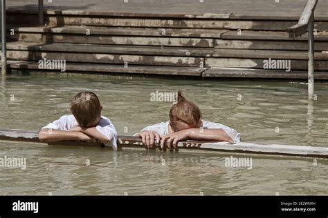 Jordan River Baptism site Stock Photo - Alamy