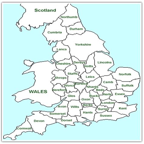 Blank Map Of Uk Airports