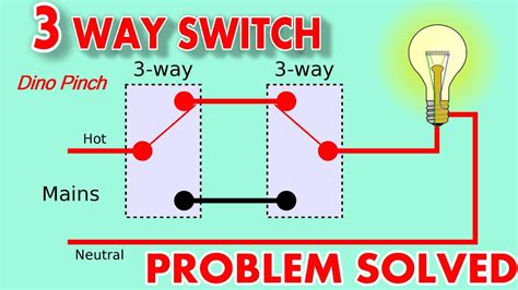 3-way switch doesn't work right - YouTube