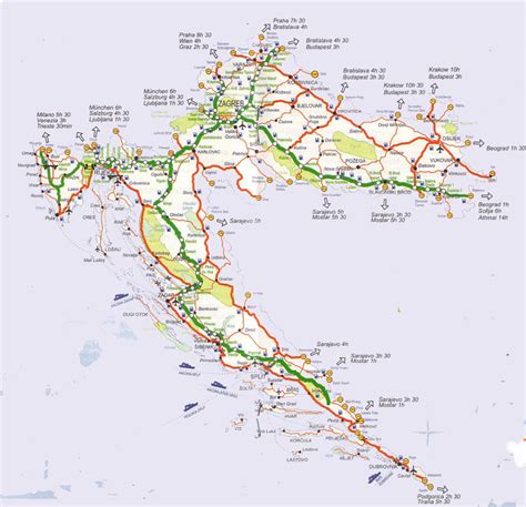 Croatian Road Map