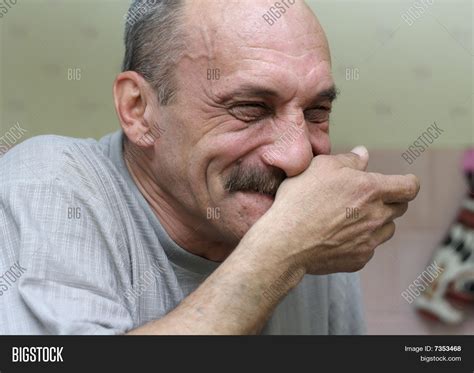 Old Bald Man Laughing Image & Photo | Bigstock