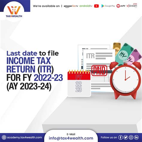 Tax File Last Date 2024 - Daile Dulcine