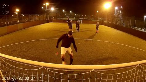 5 a side Mile end leisure centre 22/03 pre-season - YouTube