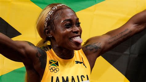 Elaine Thompson-Herah leads Jamaica with 100m gold at Tokyo Olympics