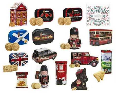 Walkers Shortbread Biscuits Shapes & Fingers Selection Tins