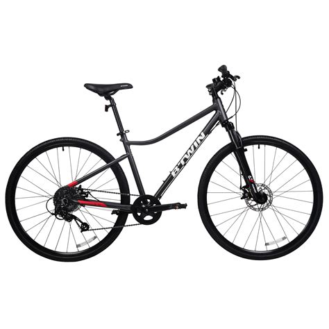 Riverside by DECATHLON - Hybrid Bike Riverside 500 - M - 700c - Dark ...