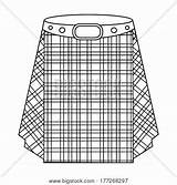 Kilt Coloring Pages Sketch Page sketch template