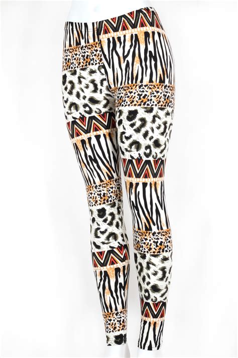 Animal Print Brushed Leggings