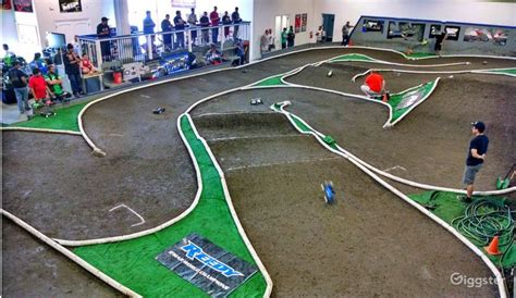 Indoor Off Road RC Car Racing track | Rent this location on Giggster