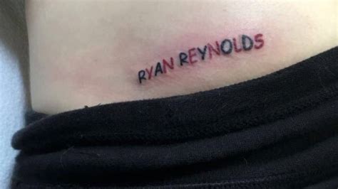 Florida Man Gets 'Ryan Reynolds' Tattoo On His Butt - BroBible