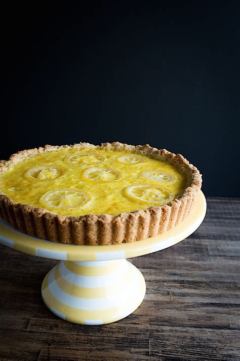 Meyer Lemon Cream Tart - Chez Us