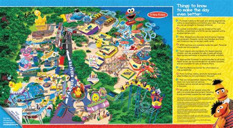 Theme Park Brochures Sesame Place - Theme Park Brochures