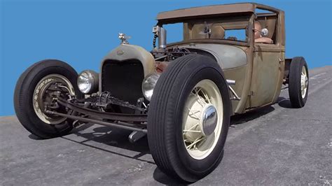 1929 Ford Model A Truck Hot Rod Rat Rod - YouTube