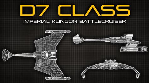 Star Trek: D-7 Class Klingon Battlecruiser | Ship Breakdown - YouTube