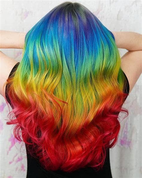 50 Stunning Rainbow Hair Color Styles Trending in 2022