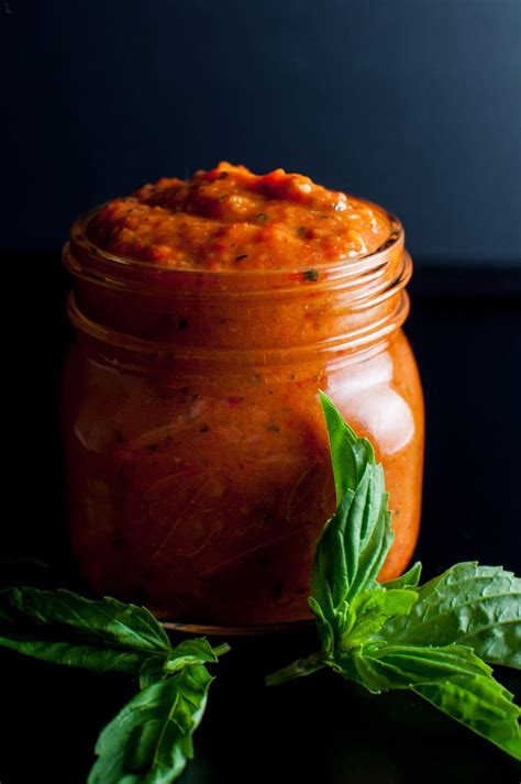 Roasted Tomato and Red Pepper Sauce • Salt & Lavender