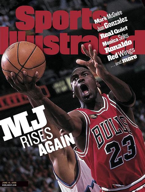 Chicago Bulls Michael Jordan, 1998 Nba Finals Sports Illustrated Cover ...